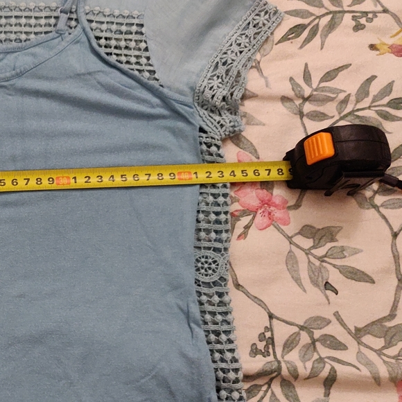 LEBEL RITU KUMAR Torqiouse Cotton Top - Picture 7 of 7